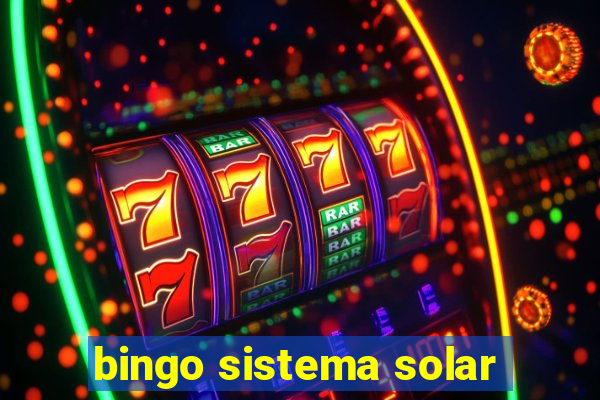 bingo sistema solar